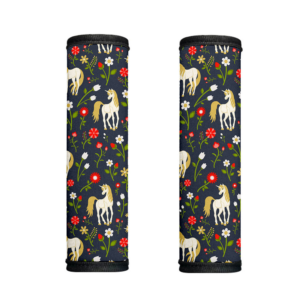 Magic Floral Unicorn Pattern Print Handle Covers