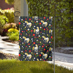Magic Floral Unicorn Pattern Print House Flag