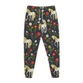 Magic Floral Unicorn Pattern Print Jogger Pants