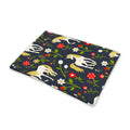 Magic Floral Unicorn Pattern Print Pet Cooling Mat Cover
