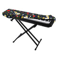 Magic Floral Unicorn Pattern Print Piano Keyboard Cover