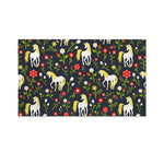 Magic Floral Unicorn Pattern Print Polyester Flag