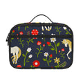 Magic Floral Unicorn Pattern Print Portable Lunch Bag