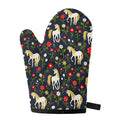 Magic Floral Unicorn Pattern Print Single Oven Mitt