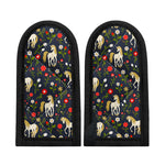 Magic Floral Unicorn Pattern Print Skillet Handle Cover