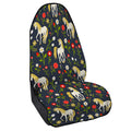 Magic Floral Unicorn Pattern Print Waterproof Car Seat Cover