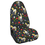 Magic Floral Unicorn Pattern Print Waterproof Car Seat Cover