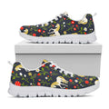 Magic Floral Unicorn Pattern Print White Running Shoes