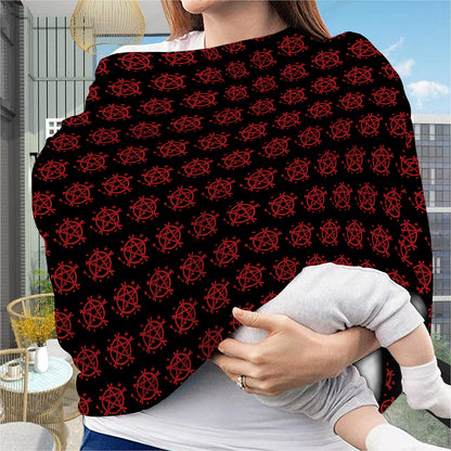 Magic Pentagram Pattern Print Baby Seat Cover