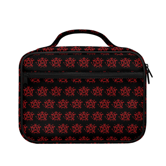 Magic Pentagram Pattern Print Briefcase Bible Bag