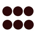 Magic Pentagram Pattern Print Coaster Set