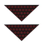 Magic Pentagram Pattern Print Dog Bandana