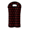 Magic Pentagram Pattern Print Double Neoprene Wine Tote
