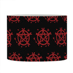 Magic Pentagram Pattern Print Drum Lamp Shade