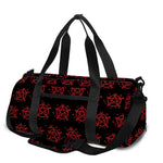 Magic Pentagram Pattern Print Gym Bag