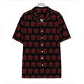 Magic Pentagram Pattern Print Hawaiian Shirt
