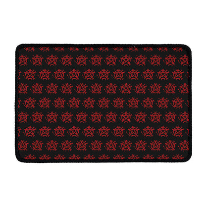 Magic Pentagram Pattern Print Kitchen Mat