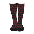 Magic Pentagram Pattern Print Long Socks