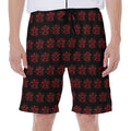 Magic Pentagram Pattern Print Men's Beach Shorts