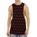 Magic Pentagram Pattern Print Men's Muscle Tank Top