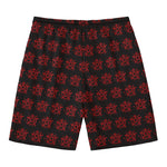 Magic Pentagram Pattern Print Men's Swim Trunks