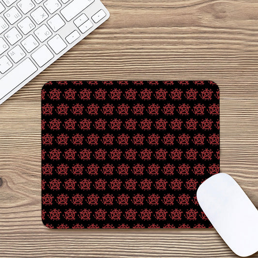 Magic Pentagram Pattern Print Mouse Pad
