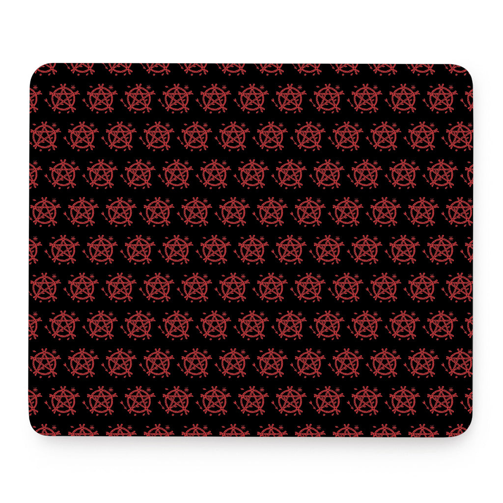 Magic Pentagram Pattern Print Mouse Pad