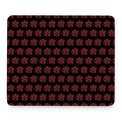 Magic Pentagram Pattern Print Mouse Pad