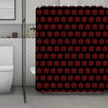 Magic Pentagram Pattern Print Polyester Shower Curtain