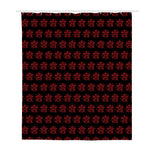 Magic Pentagram Pattern Print Polyester Shower Curtain