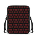 Magic Pentagram Pattern Print Rectangular Crossbody Bag