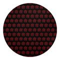 Magic Pentagram Pattern Print Round Blanket