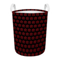 Magic Pentagram Pattern Print Round Laundry Basket