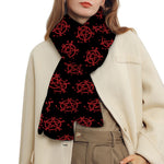 Magic Pentagram Pattern Print Scarf