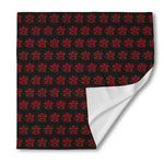 Magic Pentagram Pattern Print Silk Bandana