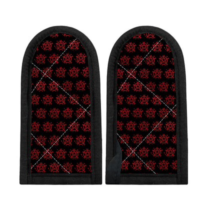 Magic Pentagram Pattern Print Skillet Handle Cover