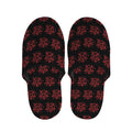 Magic Pentagram Pattern Print Slippers