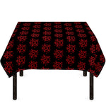 Magic Pentagram Pattern Print Tablecloth