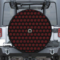 Magic Pentagram Pattern Print Tire Cover With Camera Hole