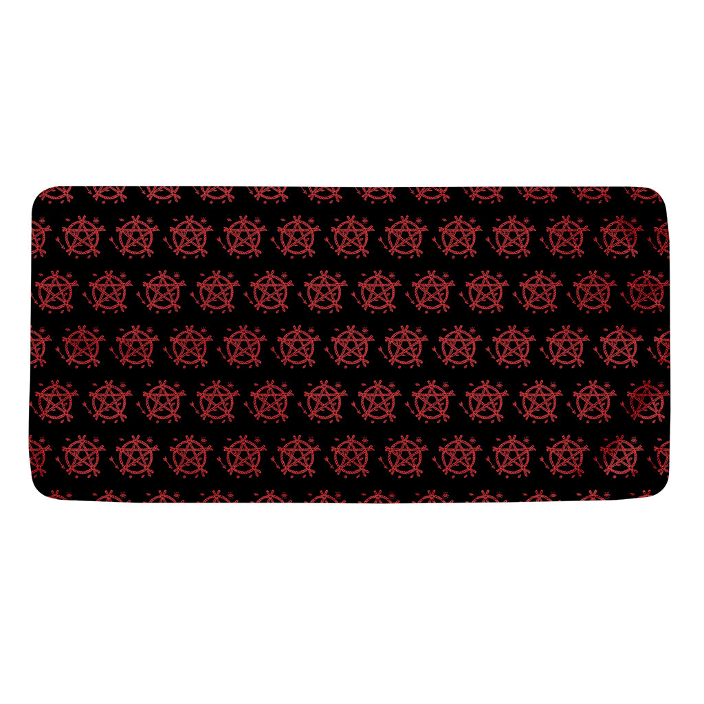 Magic Pentagram Pattern Print Towel
