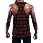 Magic Pentagram Pattern Print Training Tank Top