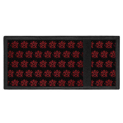 Magic Pentagram Pattern Print Trifold Wallet