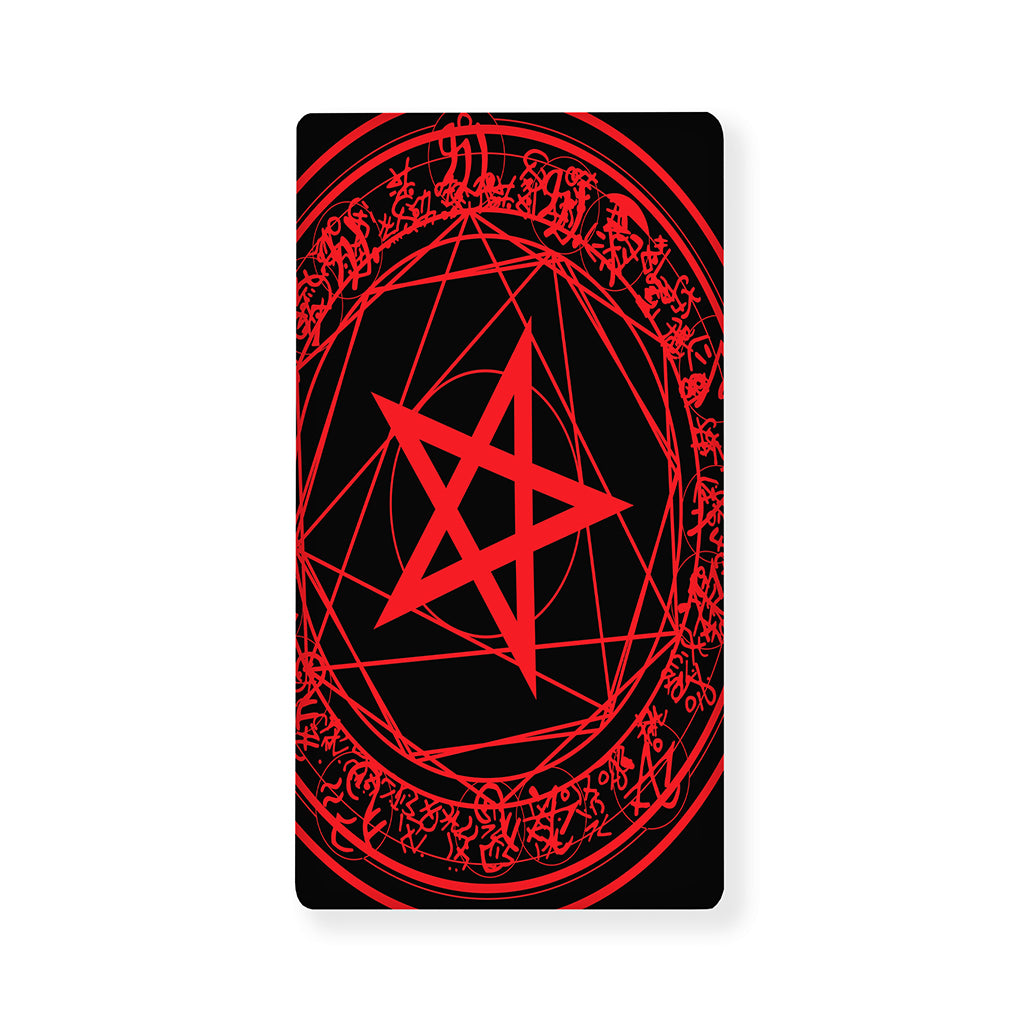 Magic Pentagram Symbol Print Baby Crib Sheet