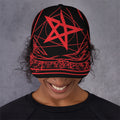 Magic Pentagram Symbol Print Baseball Cap