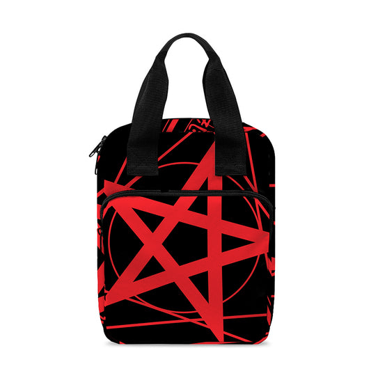 Magic Pentagram Symbol Print Bible Tote Bag