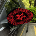 Magic Pentagram Symbol Print Car Side Mirror Covers