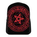 Magic Pentagram Symbol Print Casual Backpack