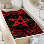Magic Pentagram Symbol Print Changing Pad Cover