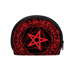 Magic Pentagram Symbol Print Coin Purse