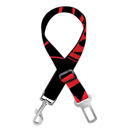 Magic Pentagram Symbol Print Dog Seat Belt